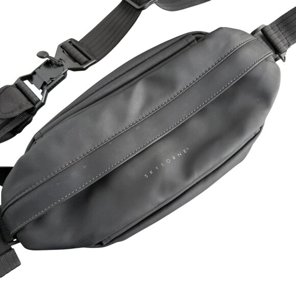 SKYBORNE Slinger 3L Sling Bag Black Tactical EDC Crossbody Chest Pack - Picture 2 of 10